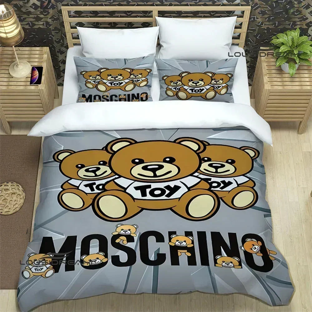 Juegos de cama con estampado del logotipo