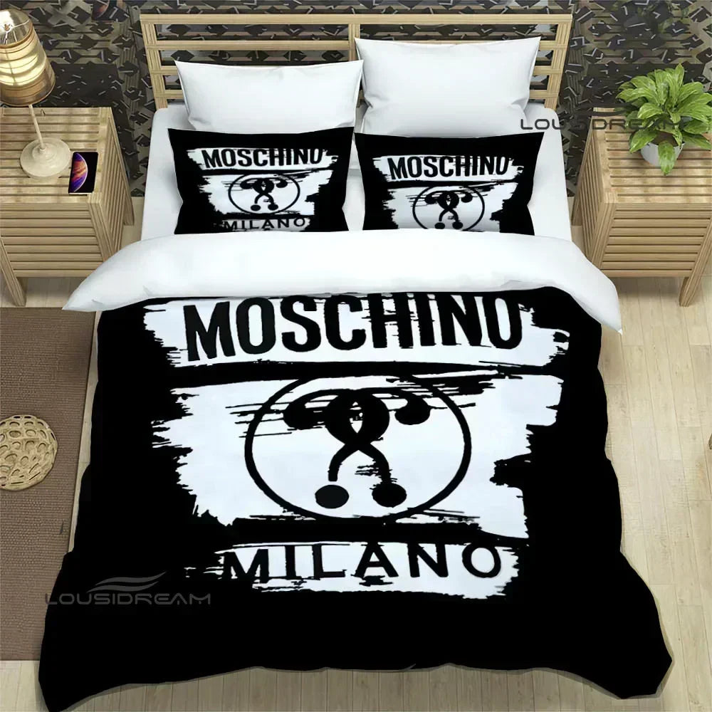 Juegos de cama con estampado del logotipo