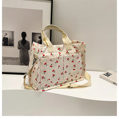 Bolso de mano Cherry con múltiples bolsillos para el trabajo y viajes