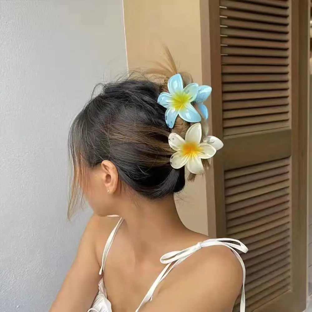 Pinzas para el cabello estilo hawaiano