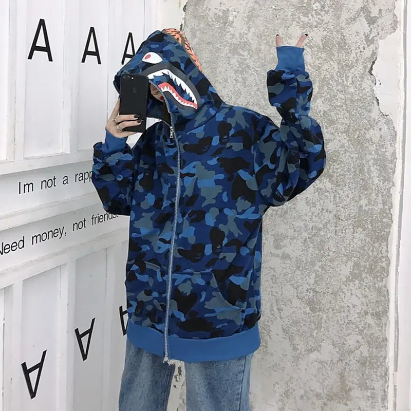 Shark Camouflage Hoodie