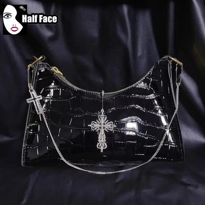 Y2K Girls Harajuku Women Gothic Handbags 