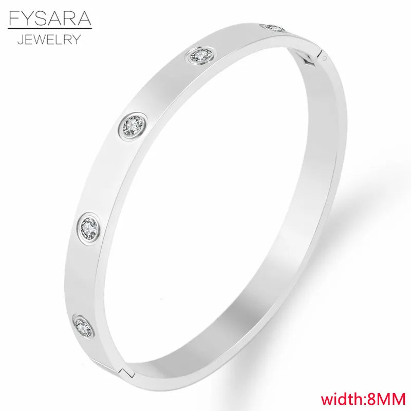 Pulsera para mujer con diamantes de imitación