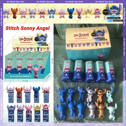 Cute Sonny Angel Stitch Blind Box Party Angel Mysterious Surprise Box Anime Figures Model Doll Christmas Gift Kid Toy Motherland