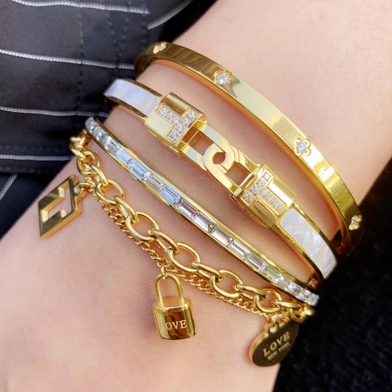 Luxury Brand pulsera elegante para mujer