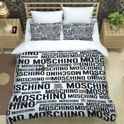 Juegos de cama con estampado del logotipo