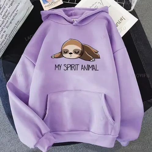 Sloth Spirit Animal Hoodie