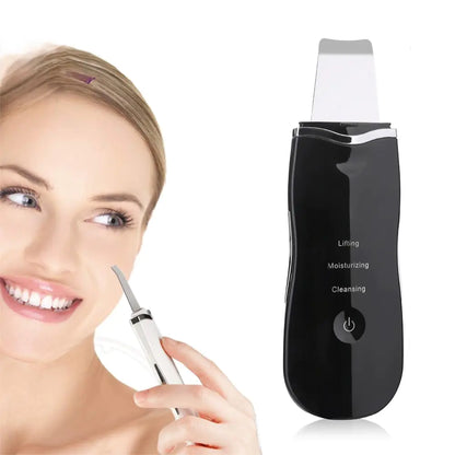 Ultrasonic Face Skin Scrubber