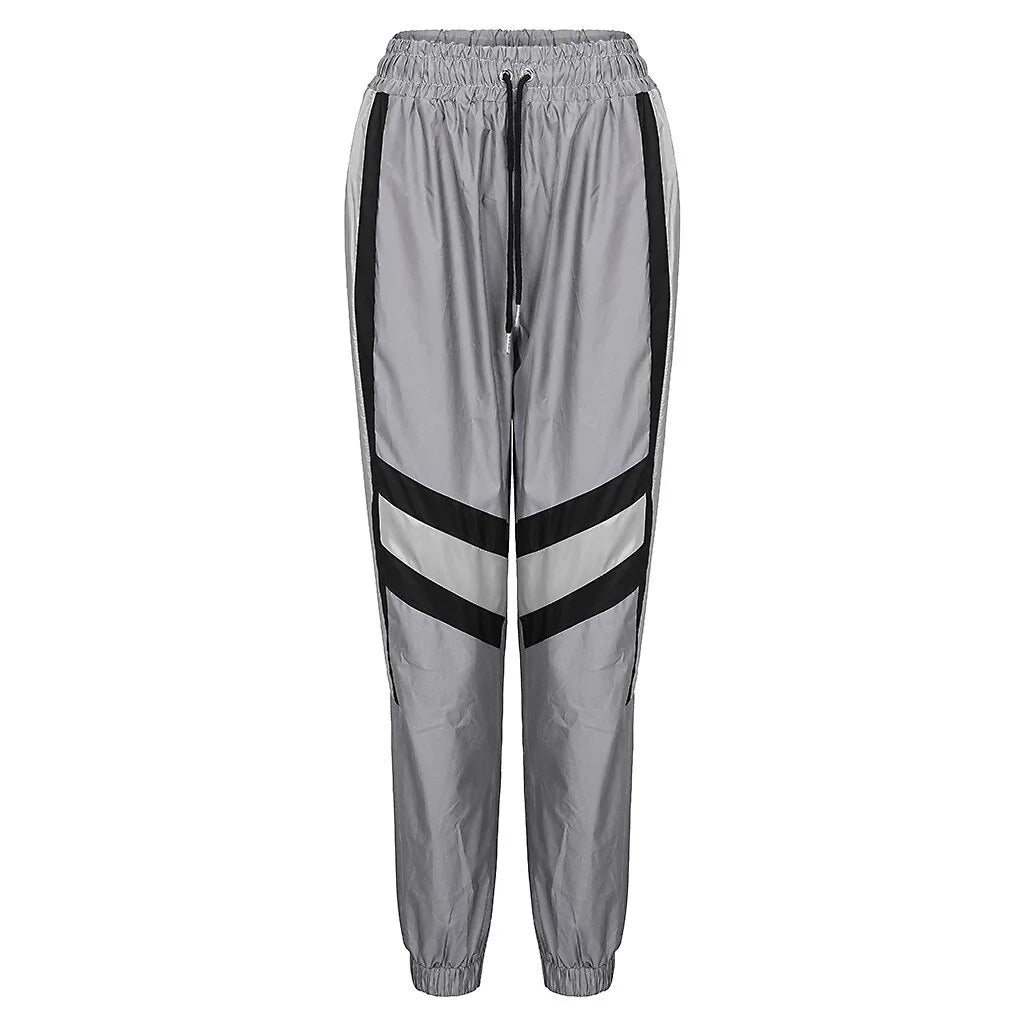 Women's Tracksuit Reflective Two-Piece Set