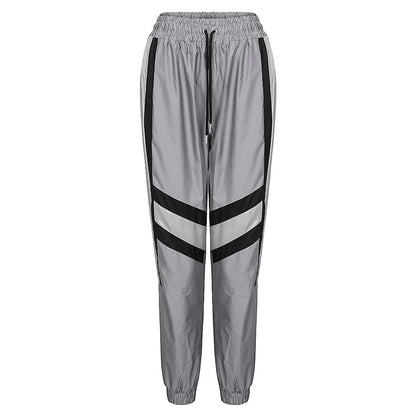 Women's Tracksuit Reflective Two-Piece Set