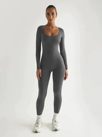 Viral On The Go Long Sleeve Jumpsuit