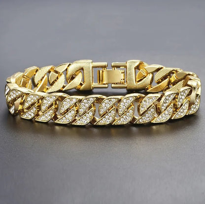 Cadena Pulsera Curb Cuban Bracelet