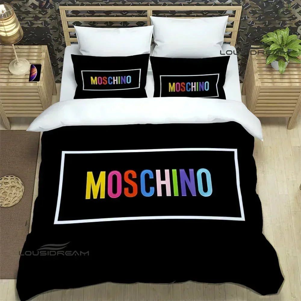 Juegos de cama con estampado del logotipo