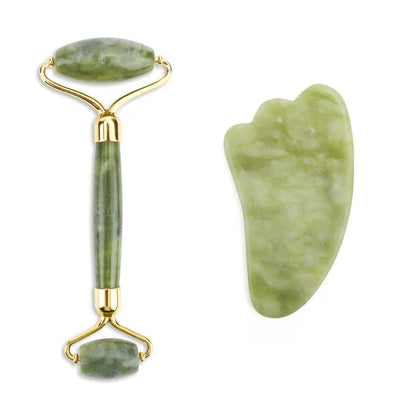 Kit Rodillo de Jade - Gua Sha