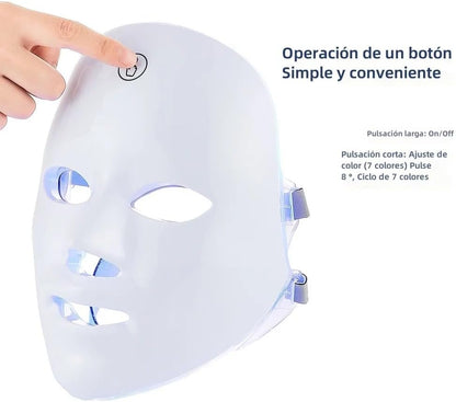 Mascarilla de Terapia de Luz LED