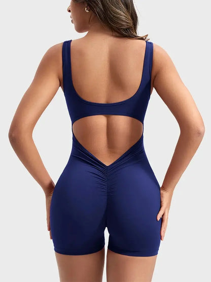 Women's Slim Hip-Lifting Yoga Jumpsuit