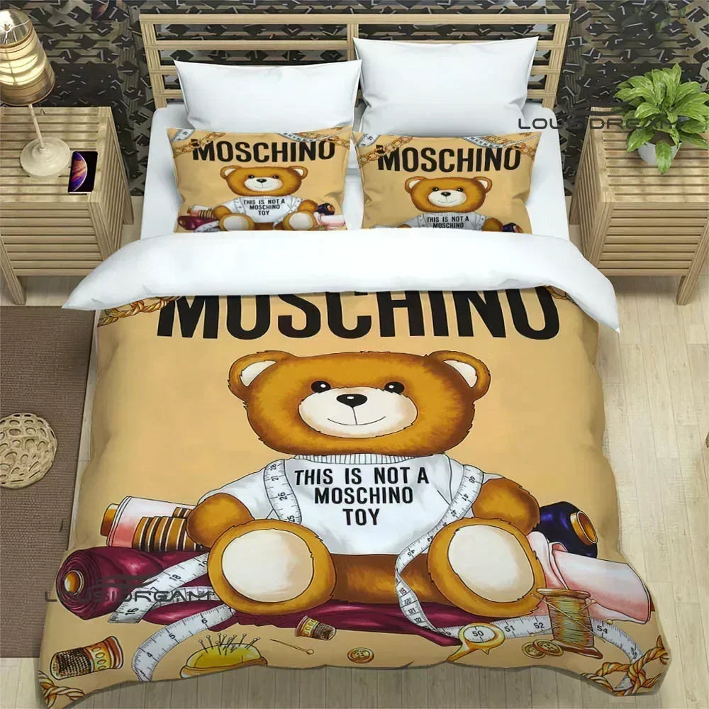 Juegos de cama con estampado del logotipo