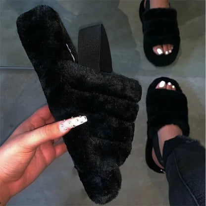 Women's Sponge Cake Cotton Slippers