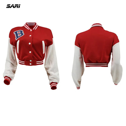 Varsity Bomber Jacket For Women