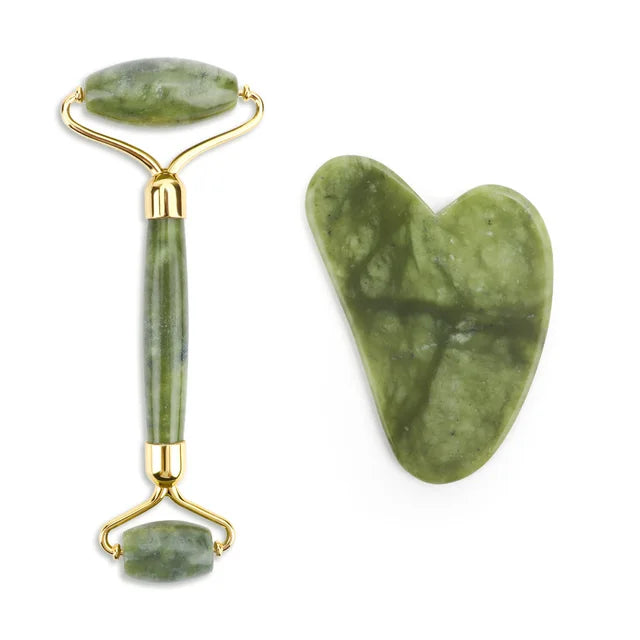 Kit Rodillo de Jade - Gua Sha