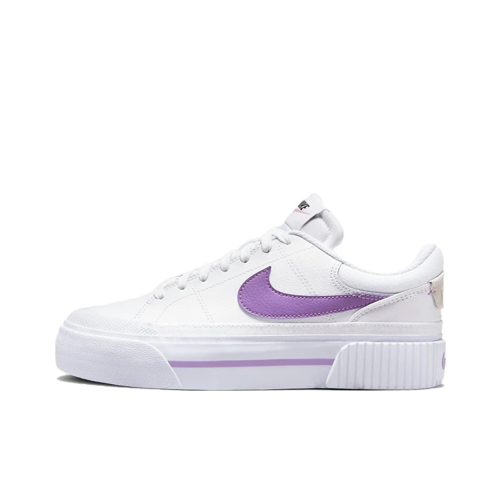 Nike Court Legacy Lift Women Skateboard Shoes Fashion Thick Sole Casual Sneakers