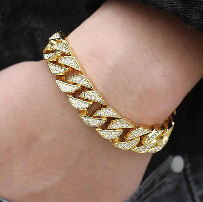 Pulsera Cadena con Brillantes