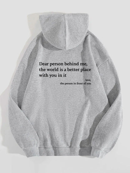 Positive Message Hoodie