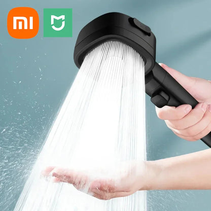 Xiaomi Mijia High Pressure Shower Head Water Saving 3-Modes Shower Heads Water Adjustable Massage Sprayer Bathroom Accessories 