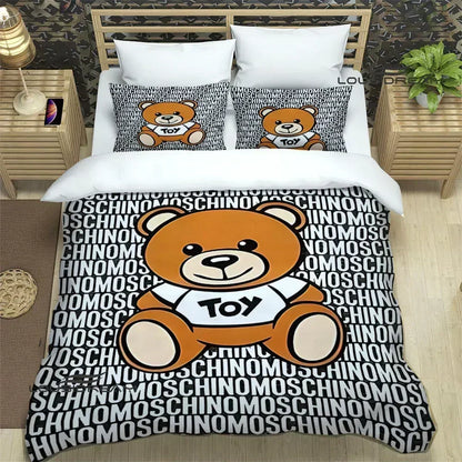 Juegos de cama con estampado del logotipo