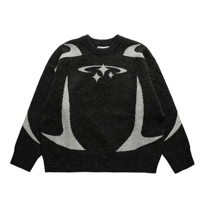 ZSIIBO Vintage Cartoon Sweater