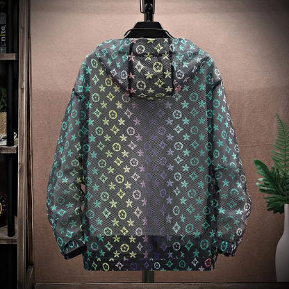 Men's jacket with print 