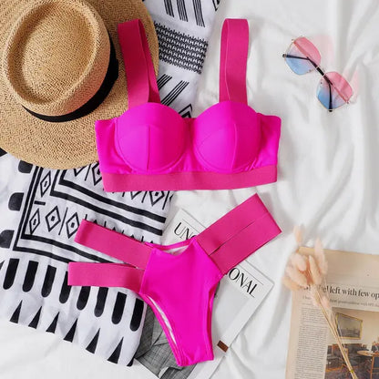 Colors Bikini Summer Swimsuit