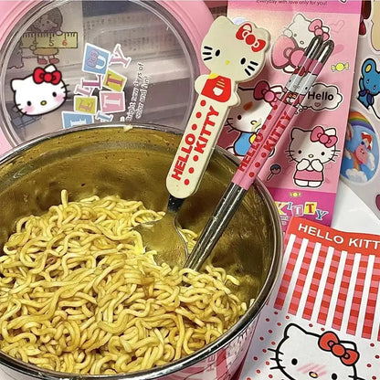 Kawaii Stainless Steel Noodle Bowl