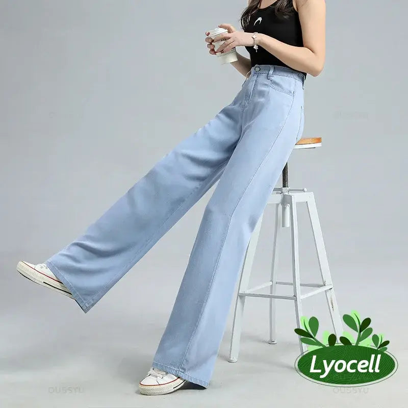 Women's Baggy Wide Leg Denim Pants