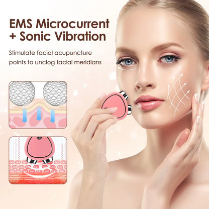 Masajeador Facial Portátil de Microcorrientes