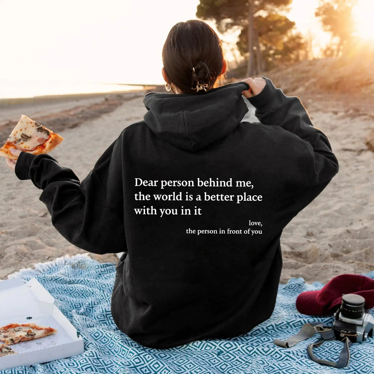 Dear Person Hoodie - Oversized Aesthetic