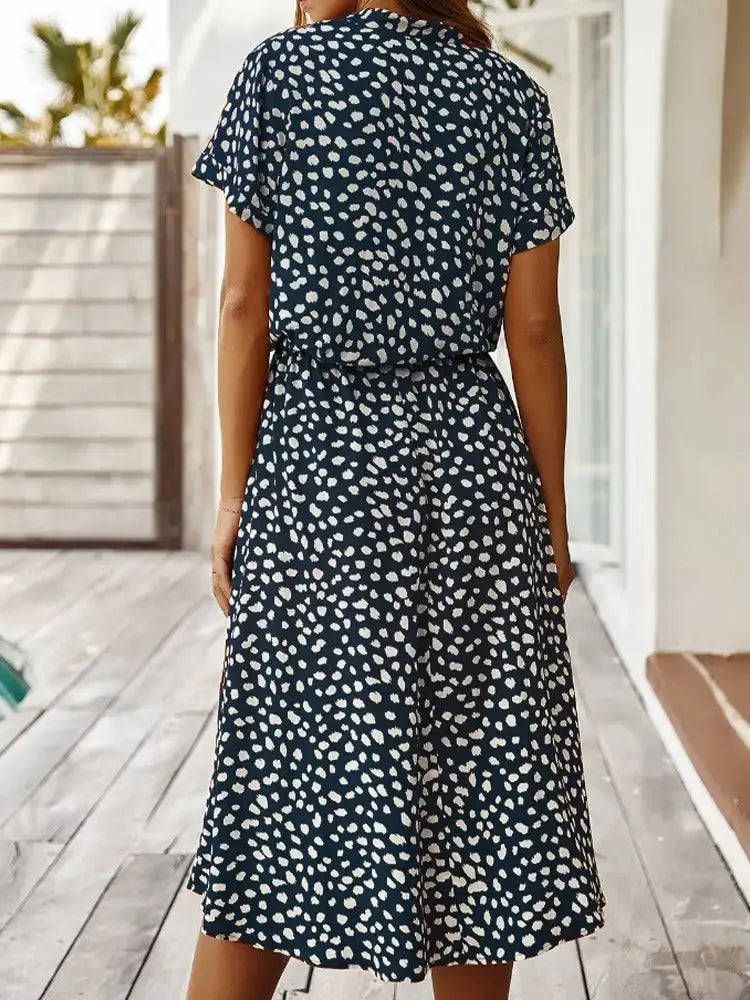 Vintage Polkadot Dress