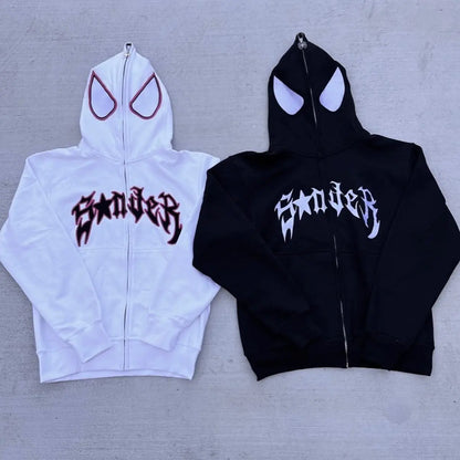 Spider Punk Hoodie Sweatshirt