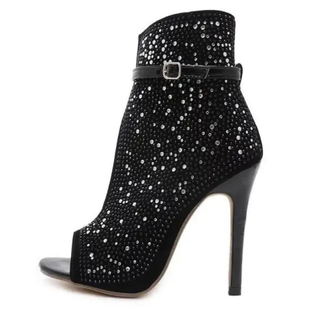 Pumps Crystal High Heels For Women