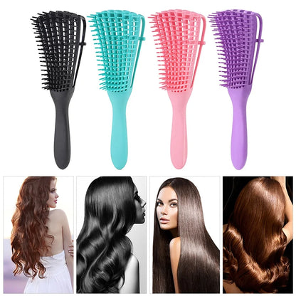 Salon Detangling Brush For Curly Hair