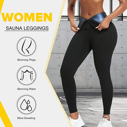 Women's high waisted slimming sports leggings