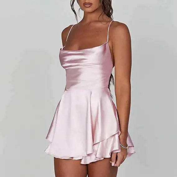 Summer Satin Dress