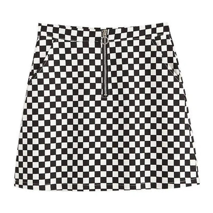 Checkerboard Skirt