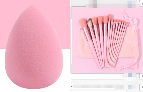 Set de Brochas de Maquillaje con Mangos Ergonómicos