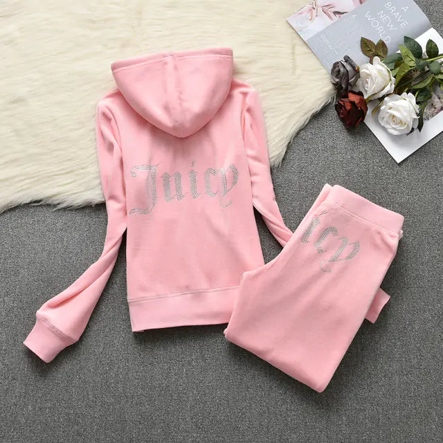 Juicy tracksuit set for women