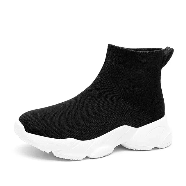 Women's sock shoes