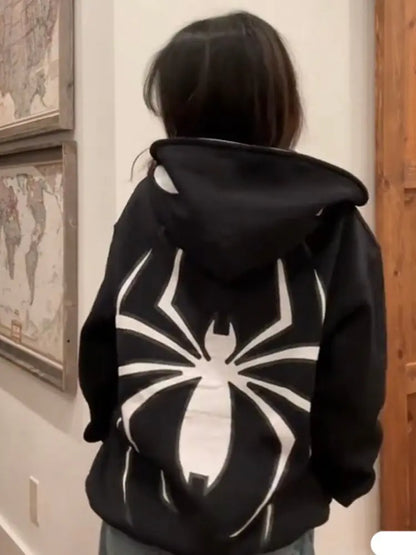 Spider Punk Hoodie Sweatshirt