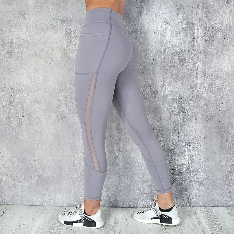 Leggings SVOKOR de Cintura Alta con Bolsillos