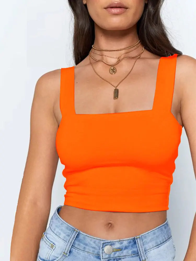 Basic Crop Top T-shirt