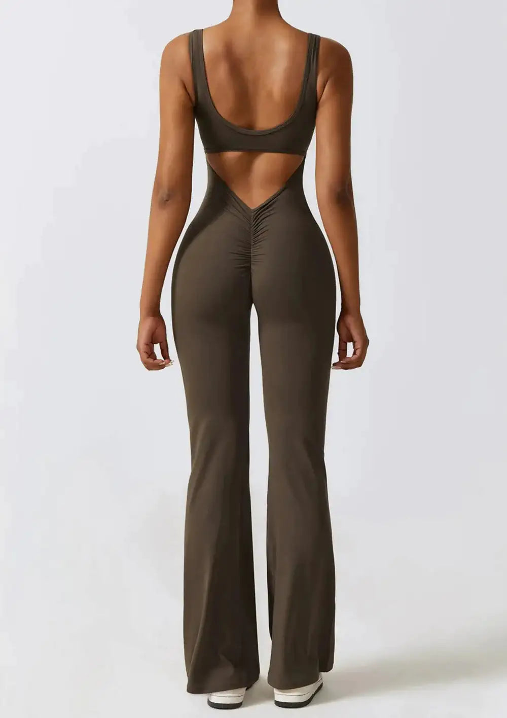 Sexy Bell Bottom Jumpsuit